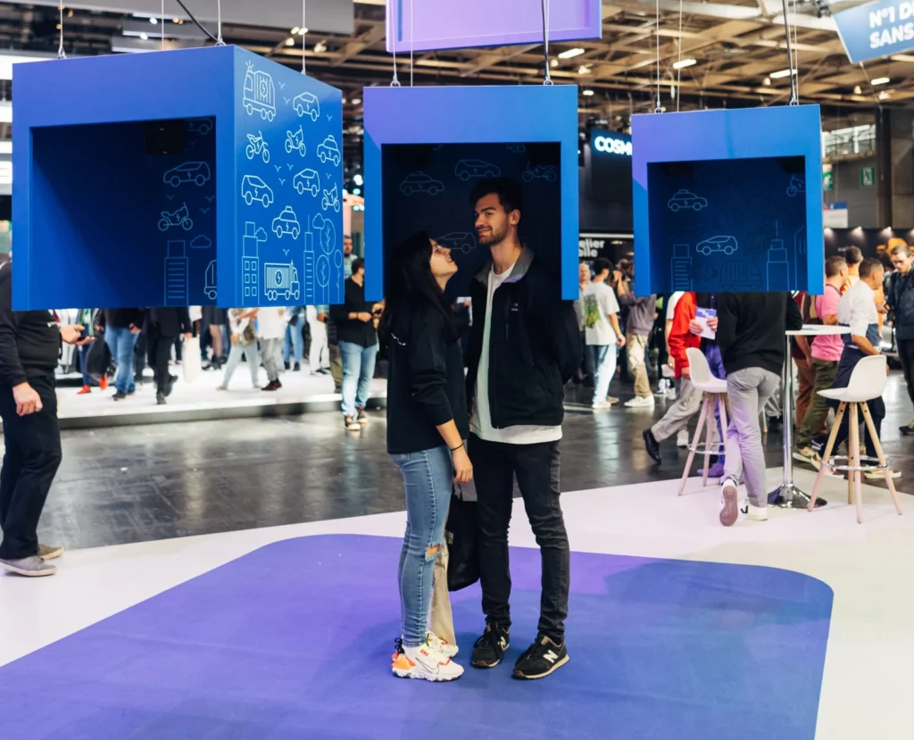Engager les visiteurs salon de lautomobile